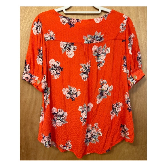 Anthropologie Maeve Button-Down Floral Top - Picture 6 of 13